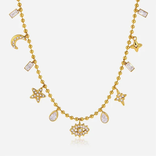 Cosmic Charm Necklace