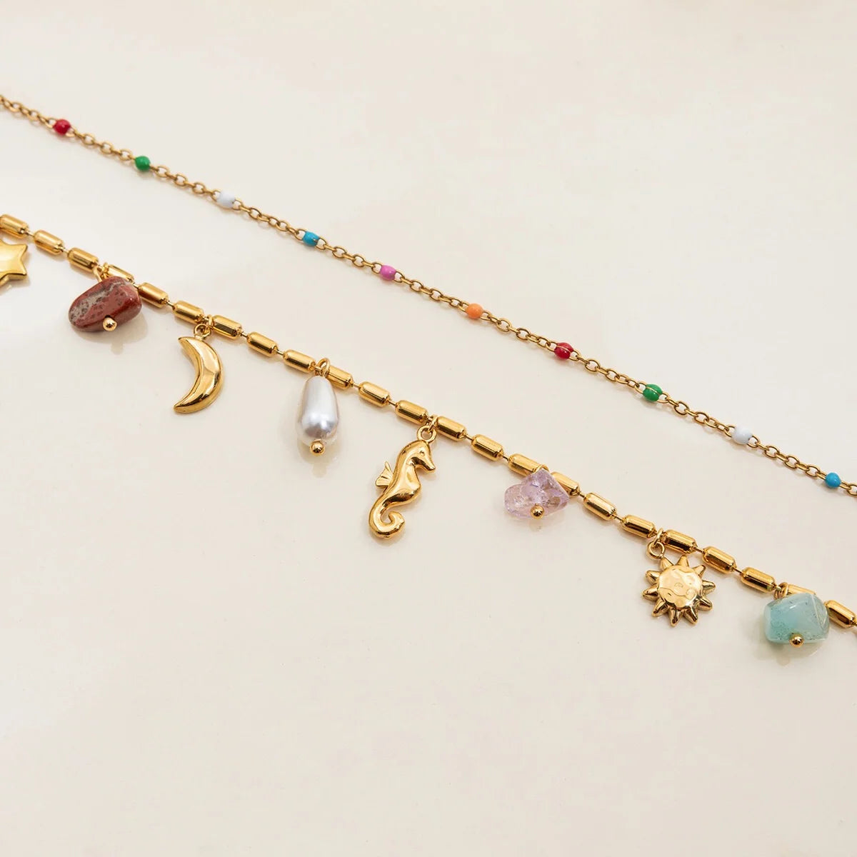 Neptune Charm Necklace