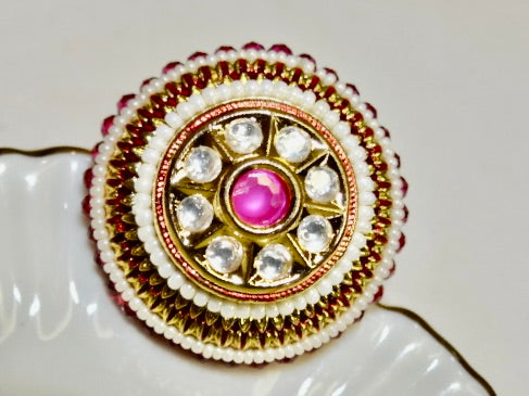 Pihu Ethnic Adjustable Ring