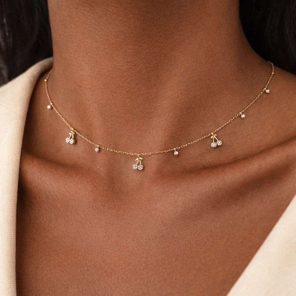 Cherry Charm Necklace
