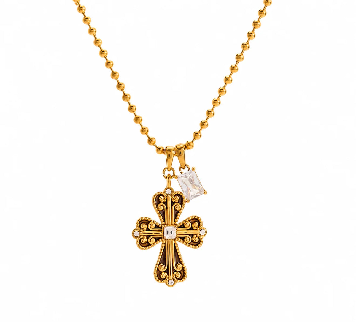 Phoebe Enamel Necklace