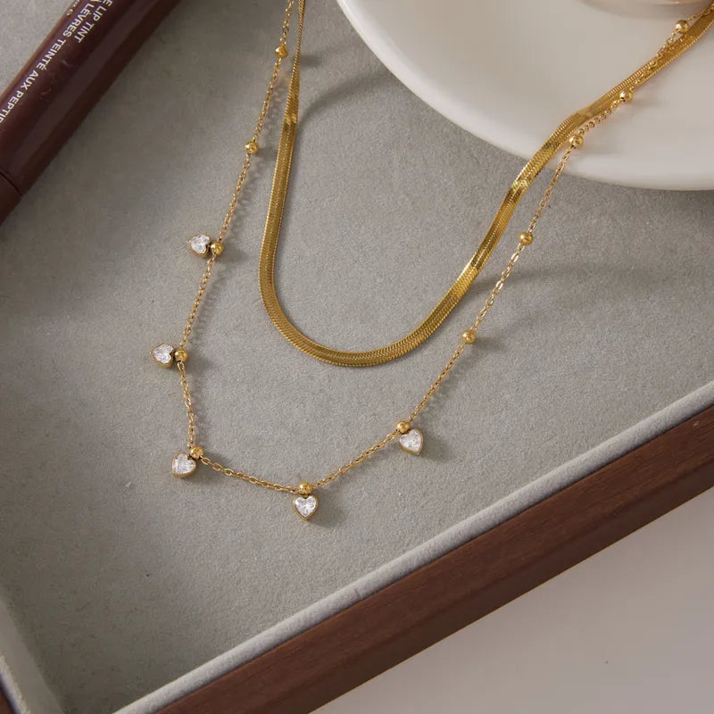 Carrie Double Layer Necklace