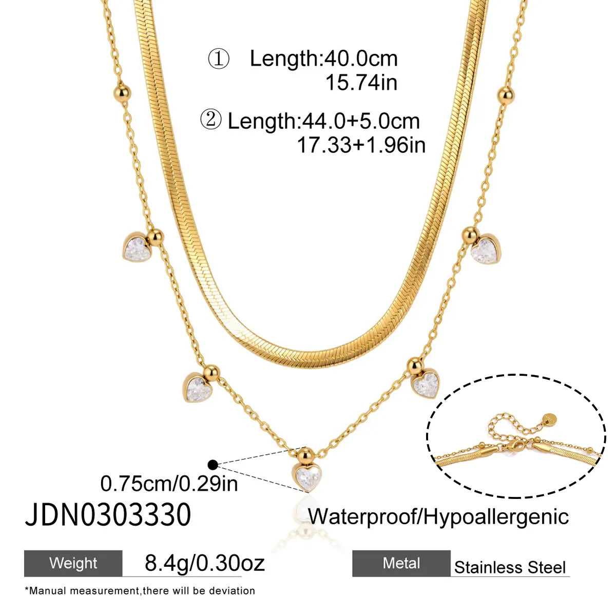 Carrie Double Layer Necklace