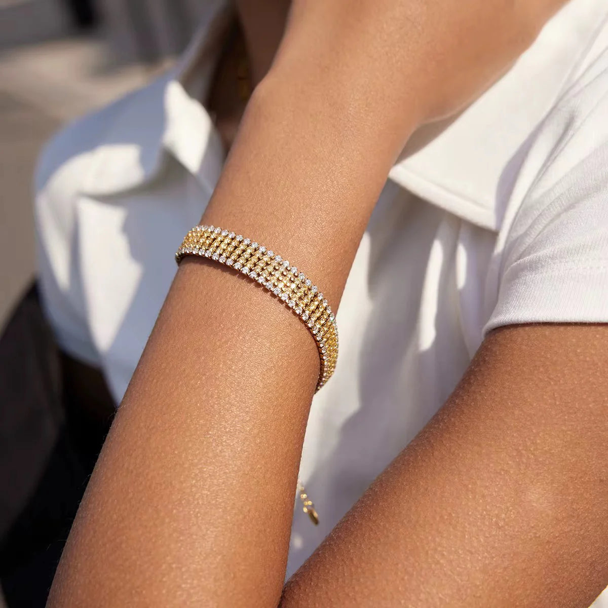 Diona 4-layer Tennis Bracelet