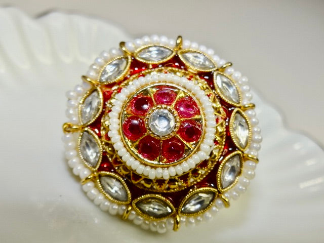 Rajbala Ethnic Adjustable Ring