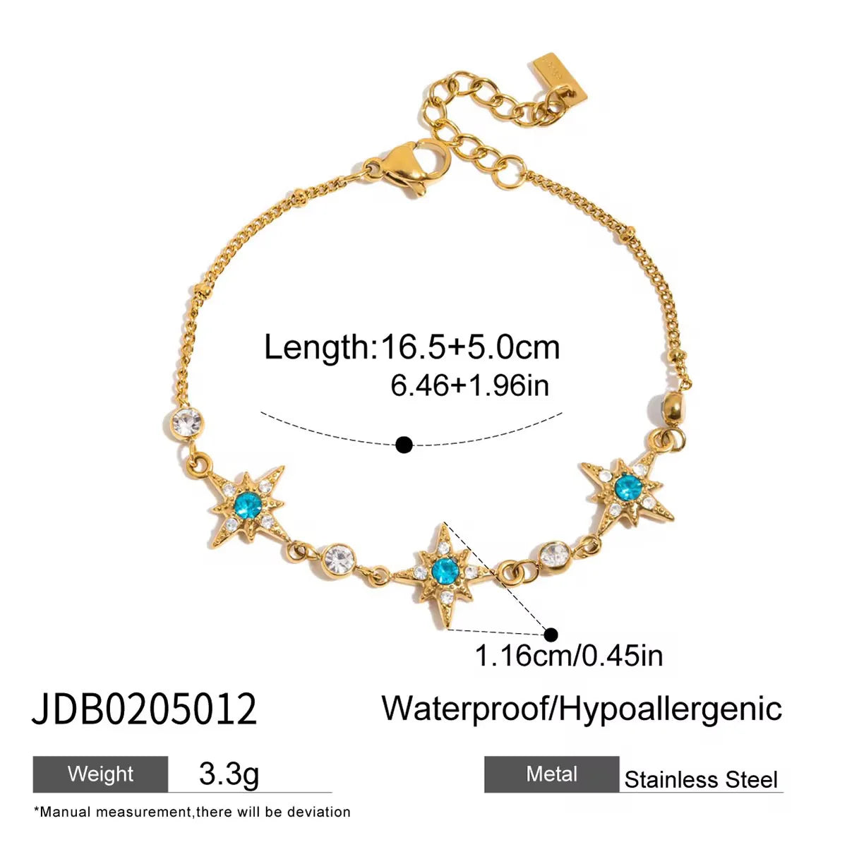 Luna Twilight Bracelet (Aquamarine)