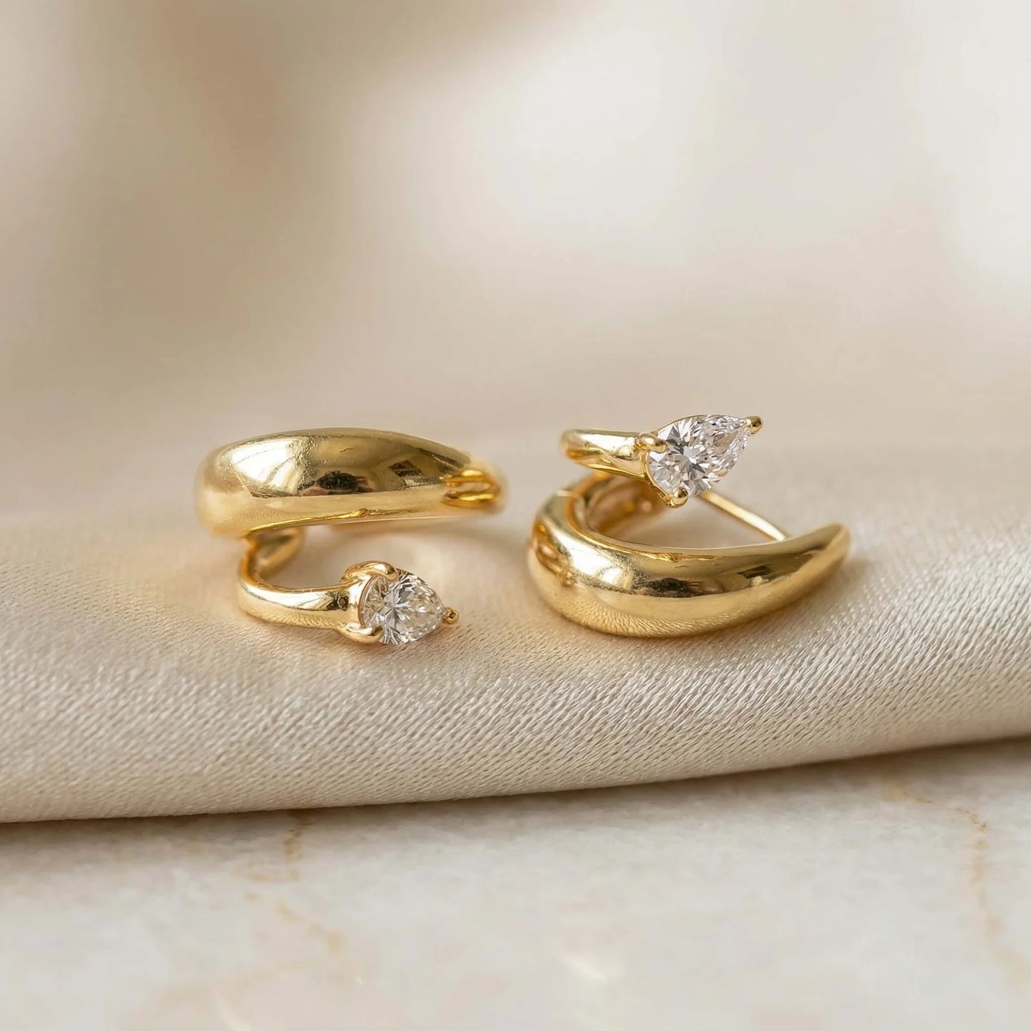 Ophelia Drop Duo Earrings
