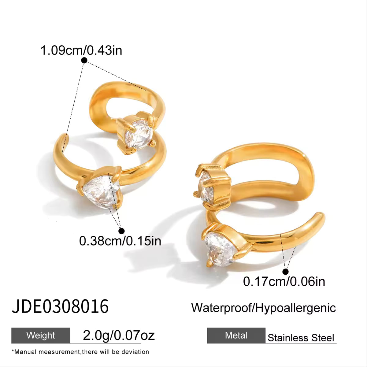 Elixir Ear Cuff Earrings