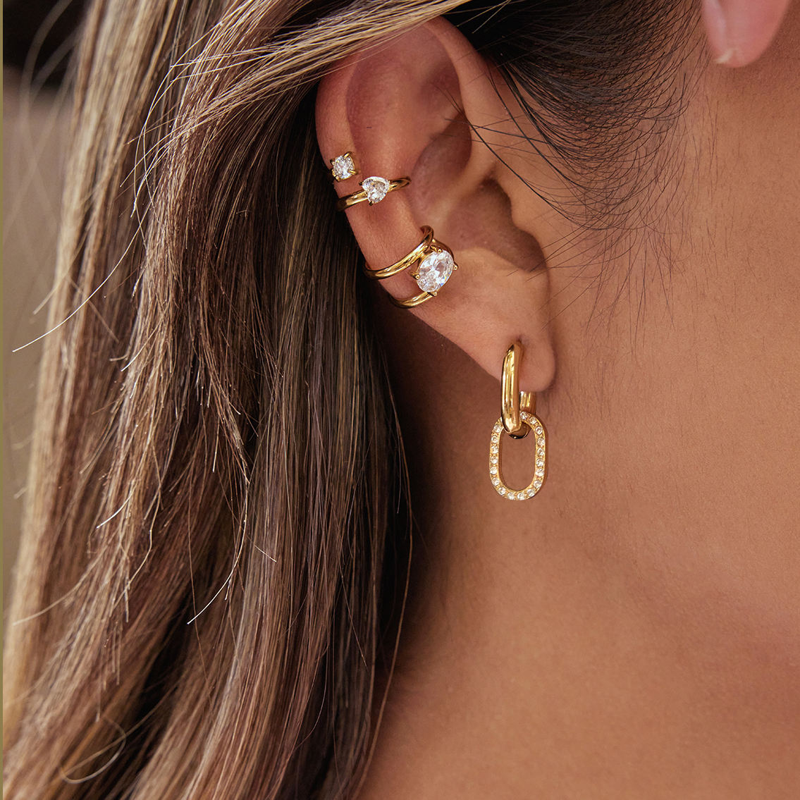 Thelma Ear Cuff Earrings