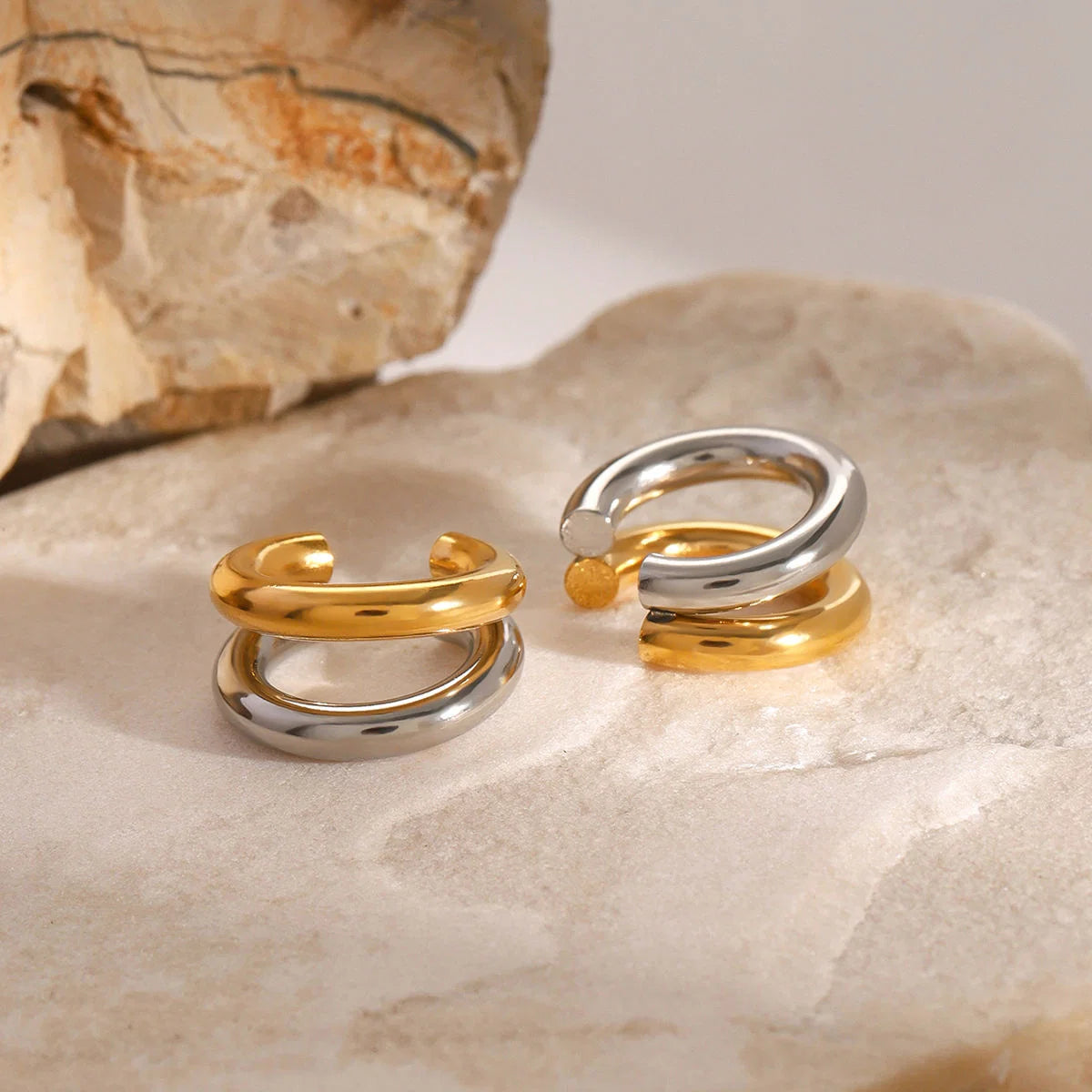 Raven Ear Cuff Earrings