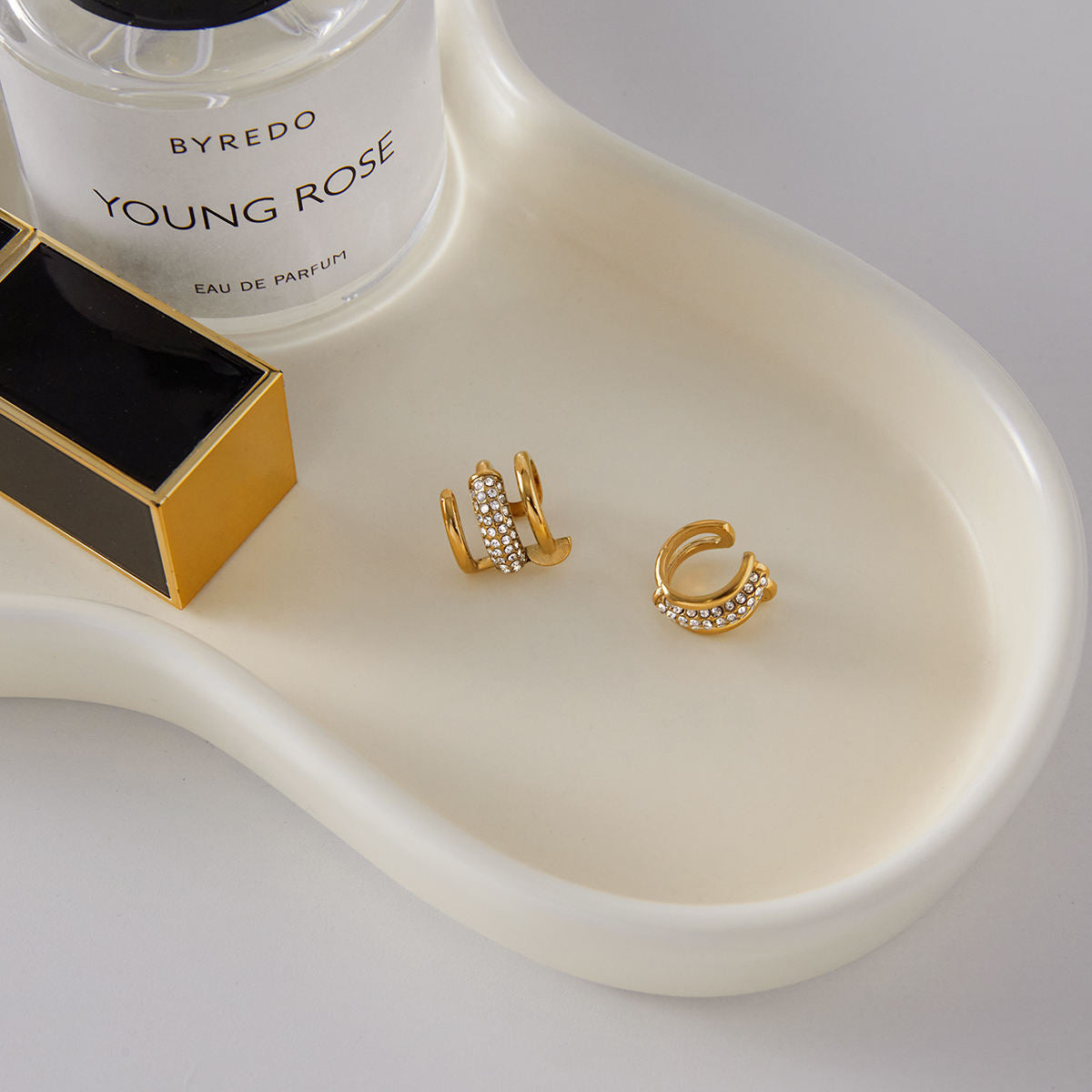 Tiara Ear Cuff Earrings