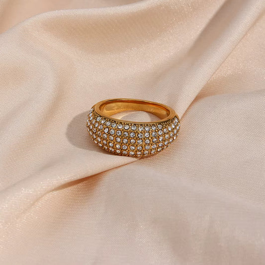 Selena Studded Band Ring