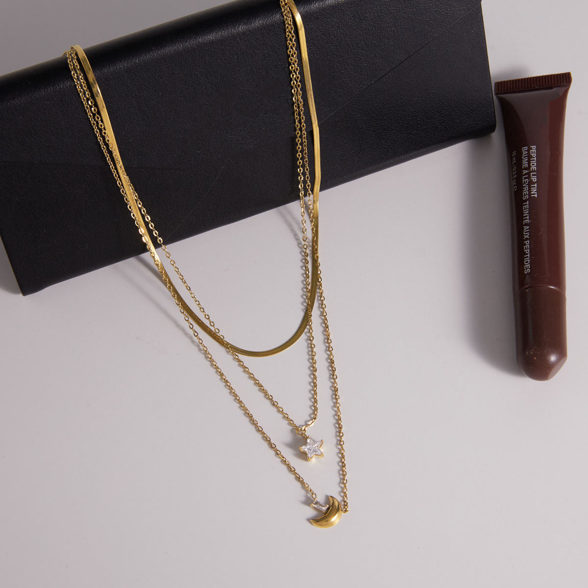 Stargaze Triple Layer Necklace