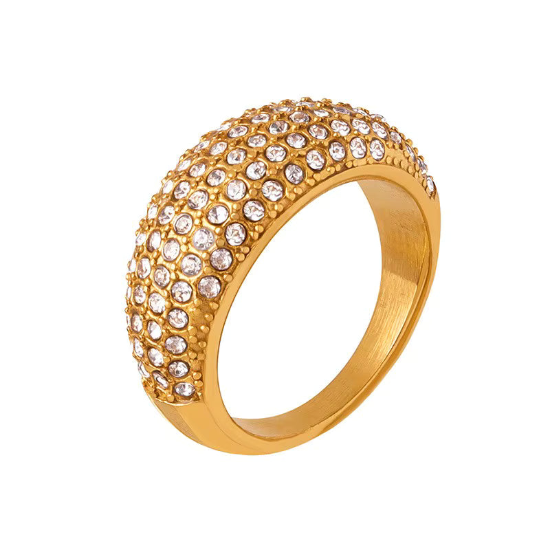 Selena Studded Band Ring