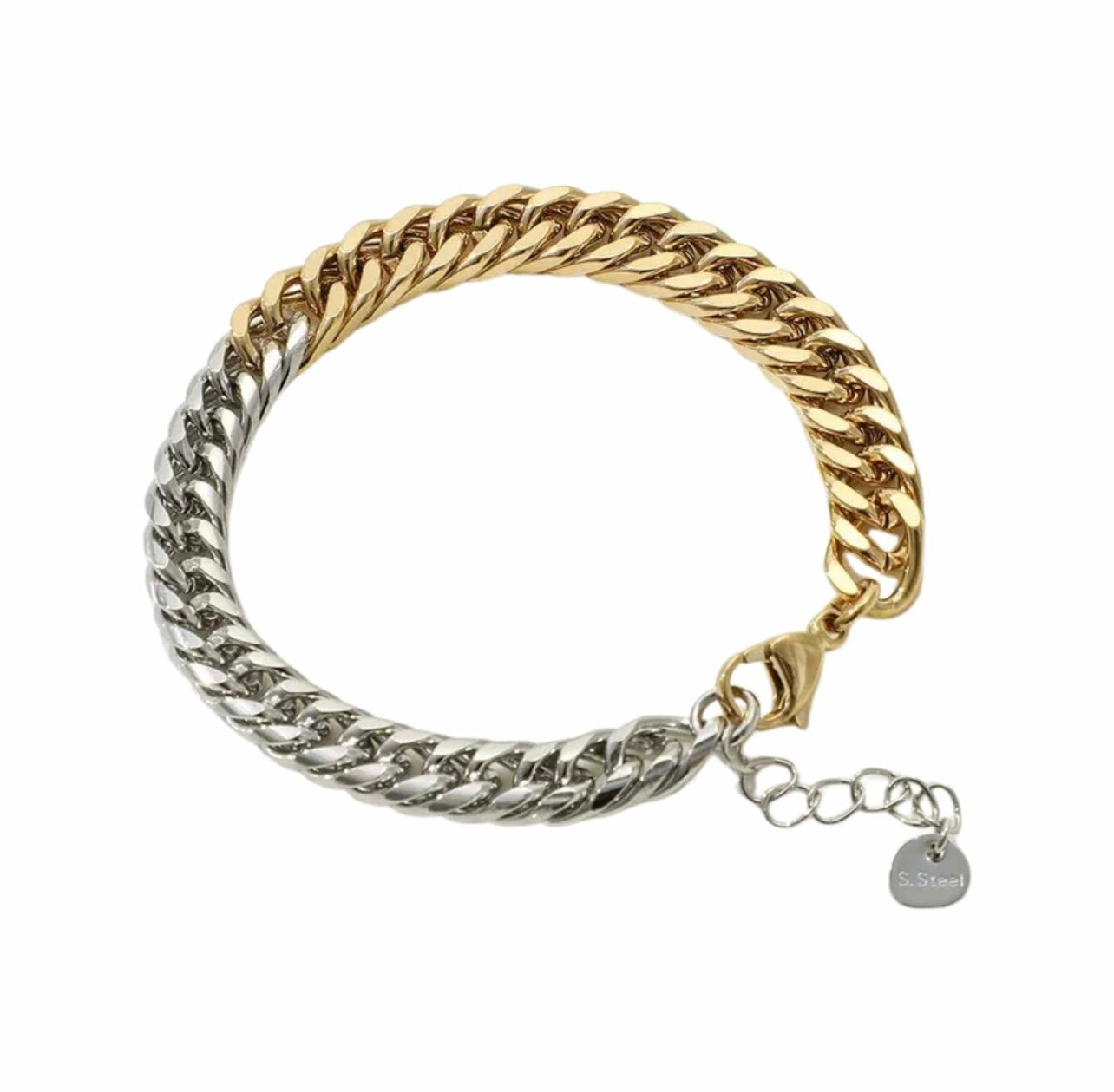 Amsterdam Dual Cuban Link Bracelet for Men