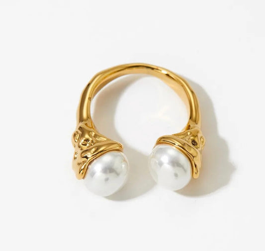 Rihanna Pearl Ring