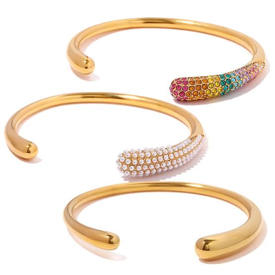 Diva Pearl Cuff Bracelet