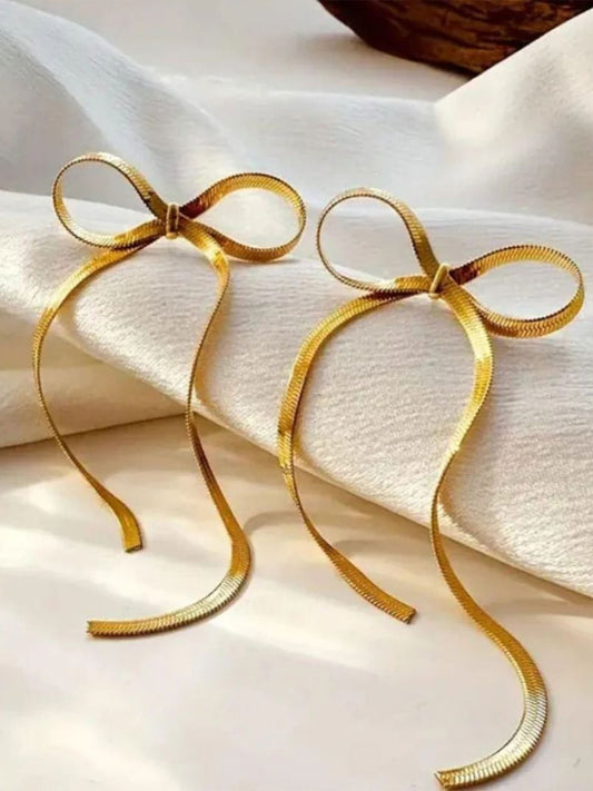 Big Bow Earrings