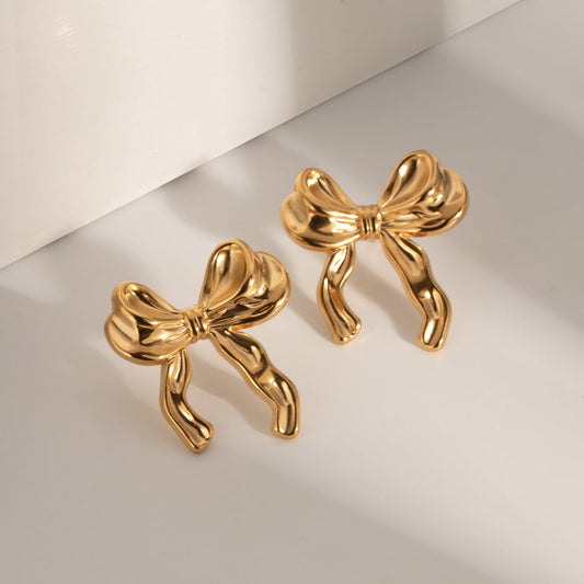 Dainty Bow Earrings