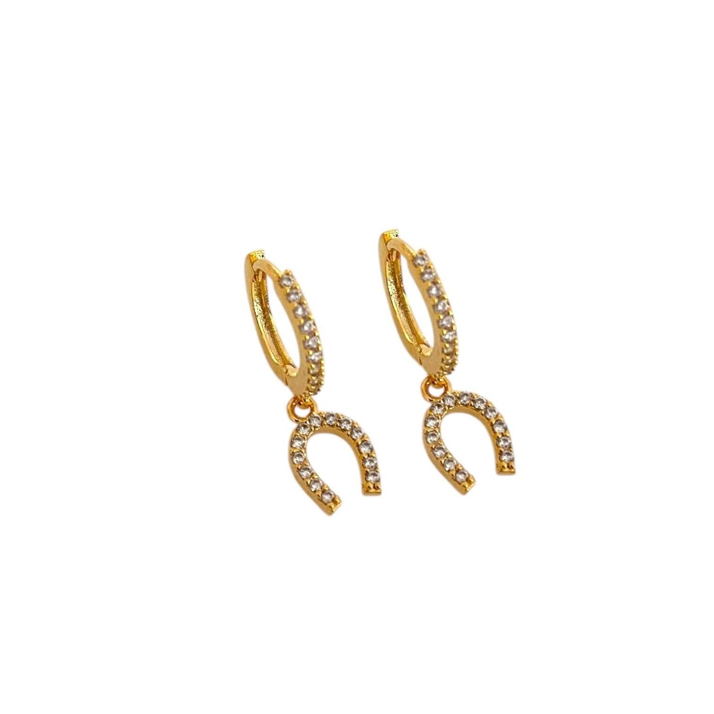 For You Studded Huggies Earrings
