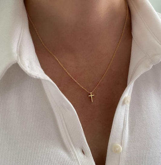 Velora Cross Necklace