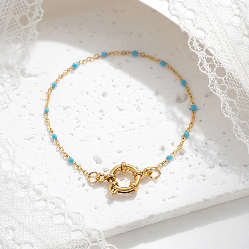 Cleo Necklace (Turquiose)