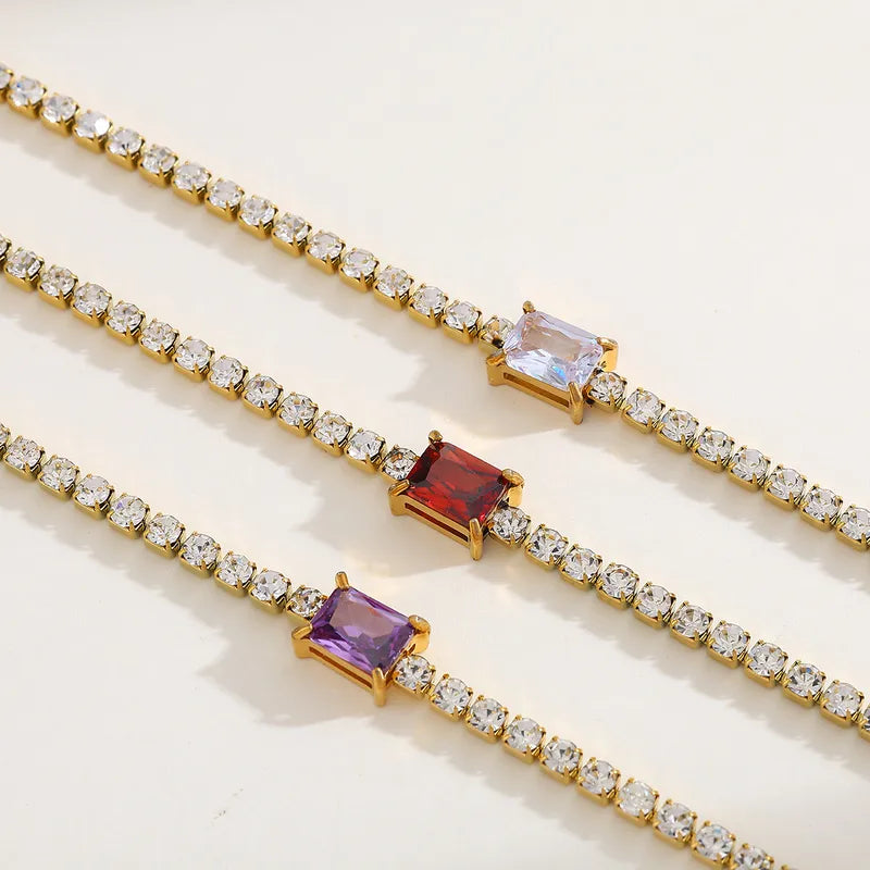 Red Rowan Studded Bracelet