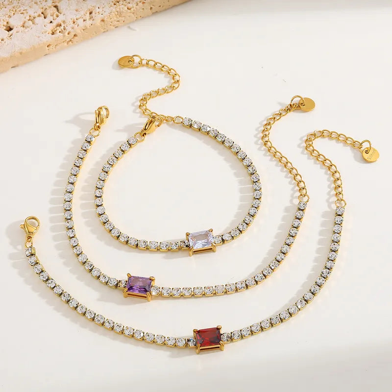 Red Rowan Studded Bracelet