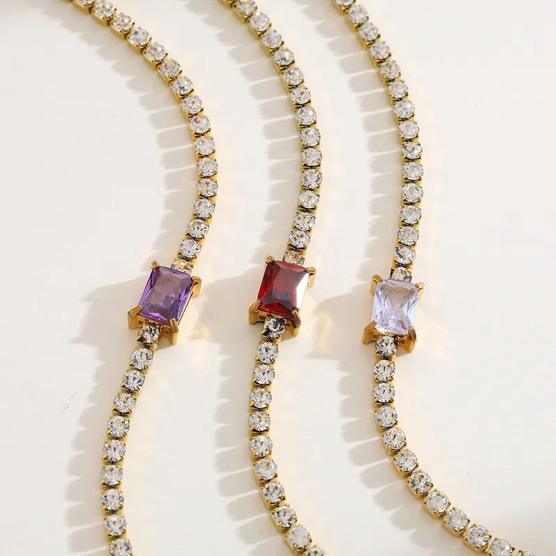 Red Rowan Studded Bracelet