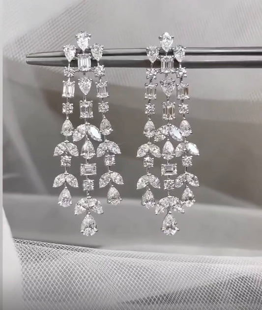 July Diamond Earrings