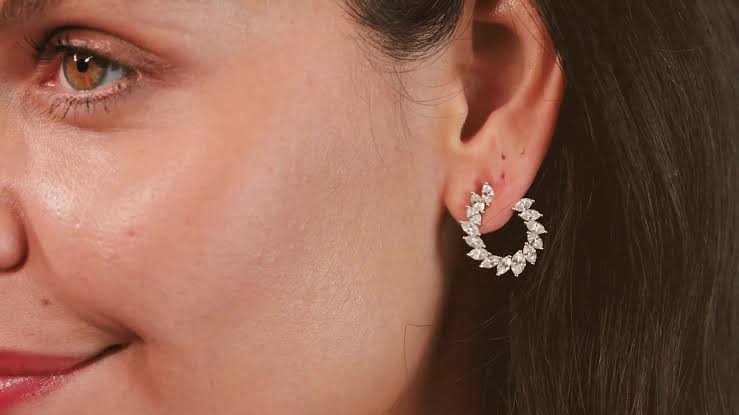 June Diamond Earrings