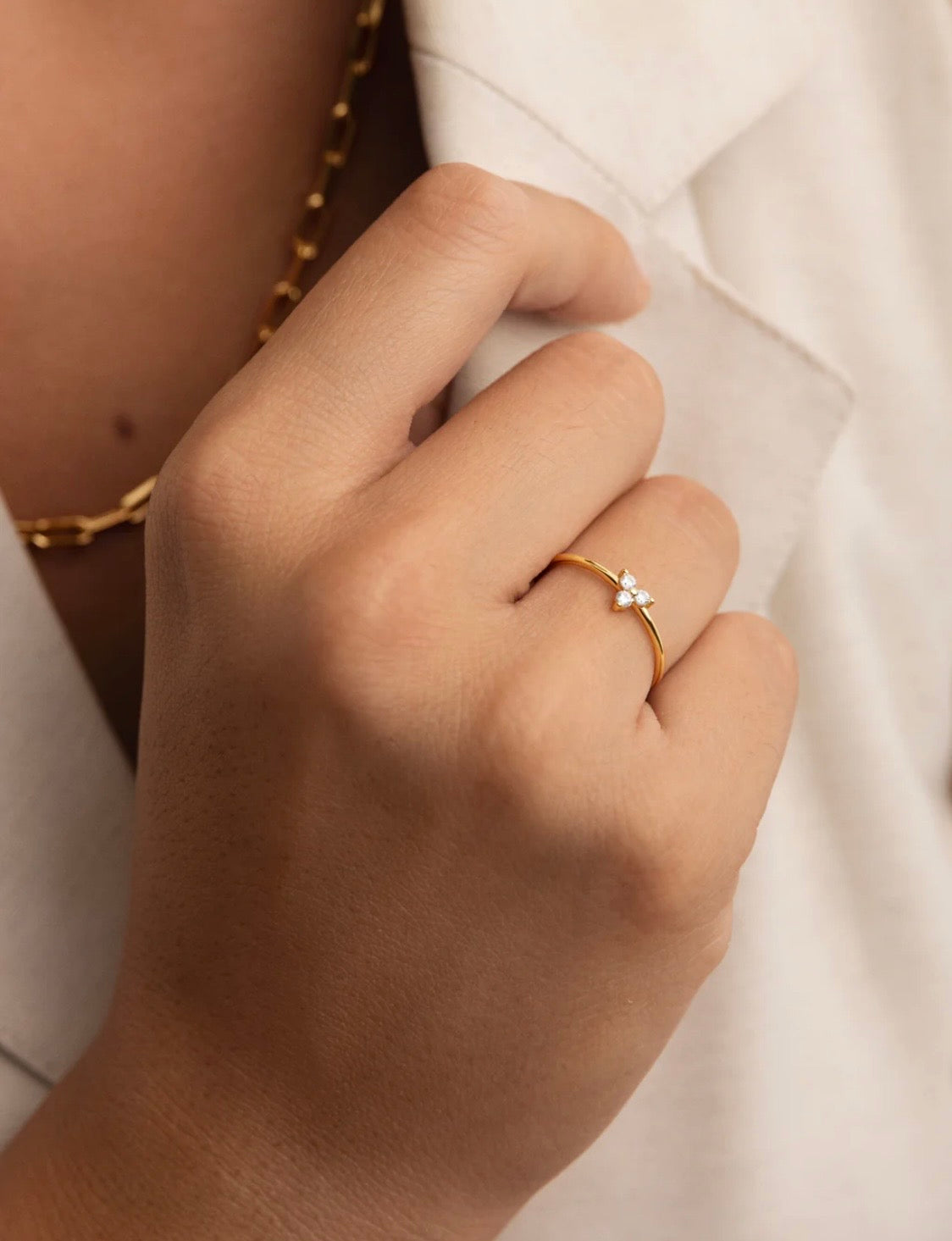 Clover Ring