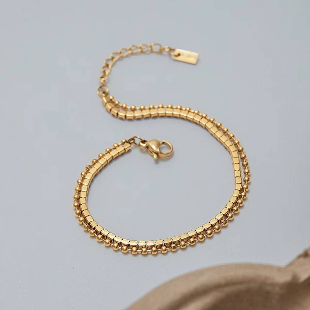 Dianna Diamond Tennis Bracelet (Pink)