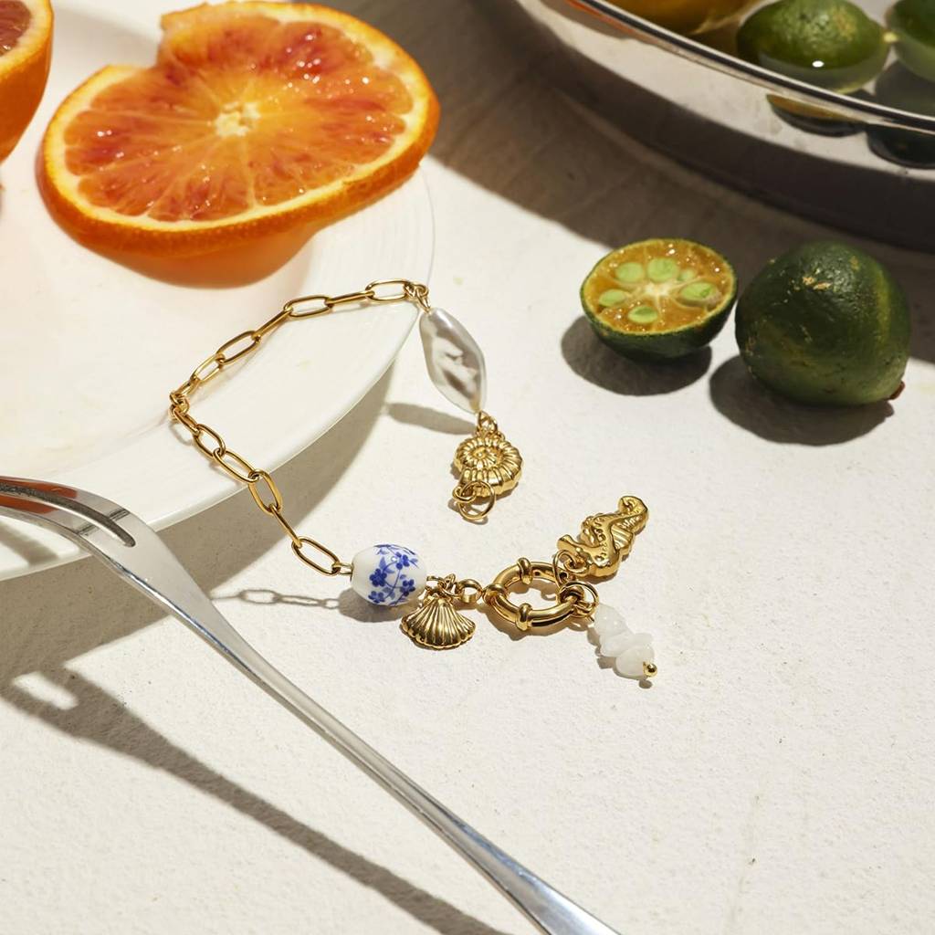 Jasmine Charms Bracelet