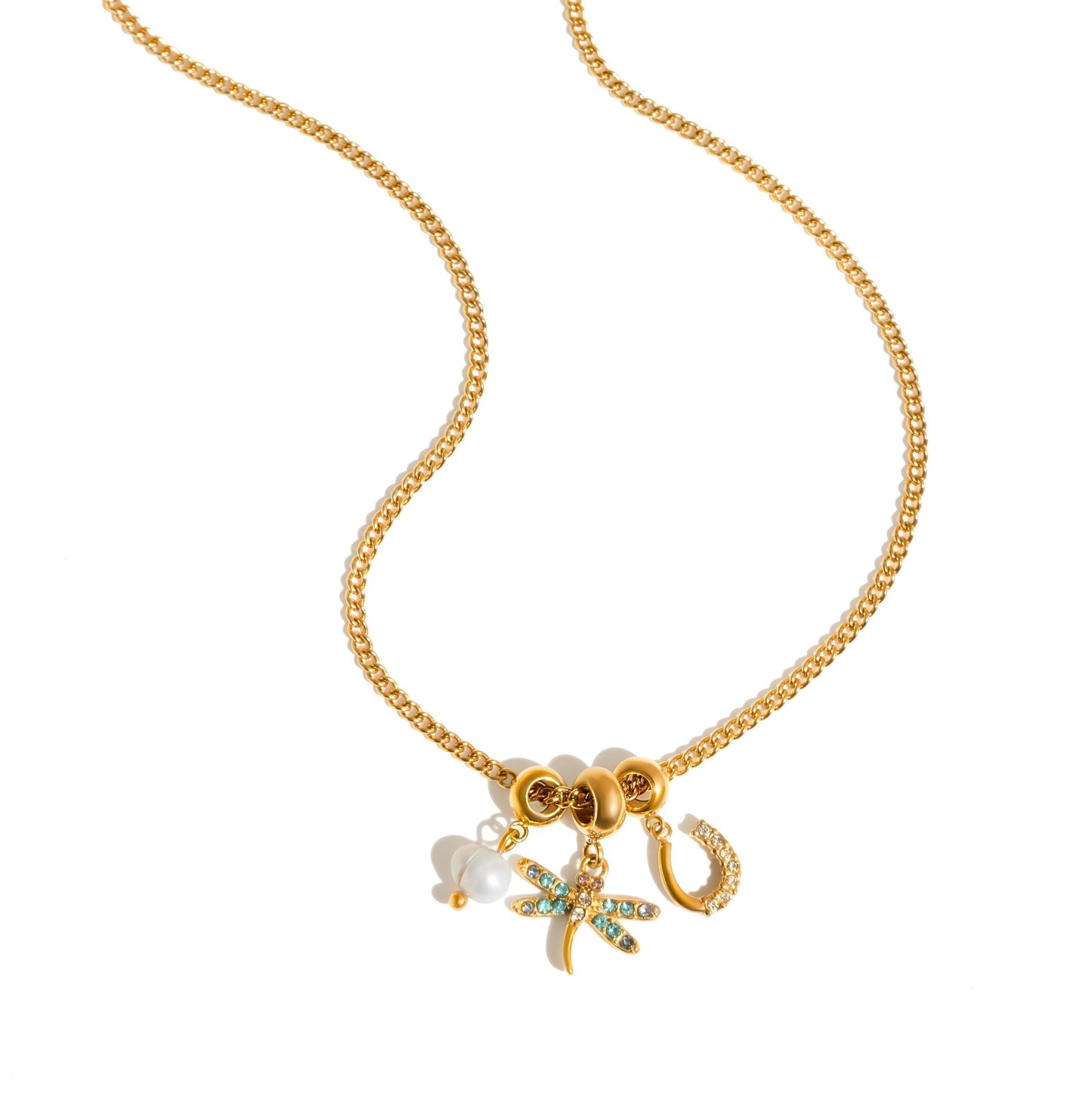 Dragonfly Charm Necklace