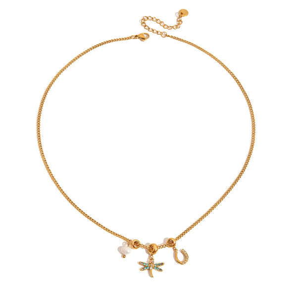 Dragonfly Charm Necklace