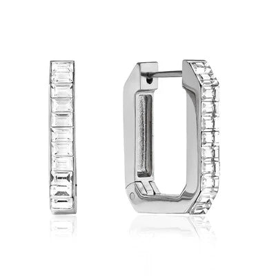 Sleek Earrings (Silver)