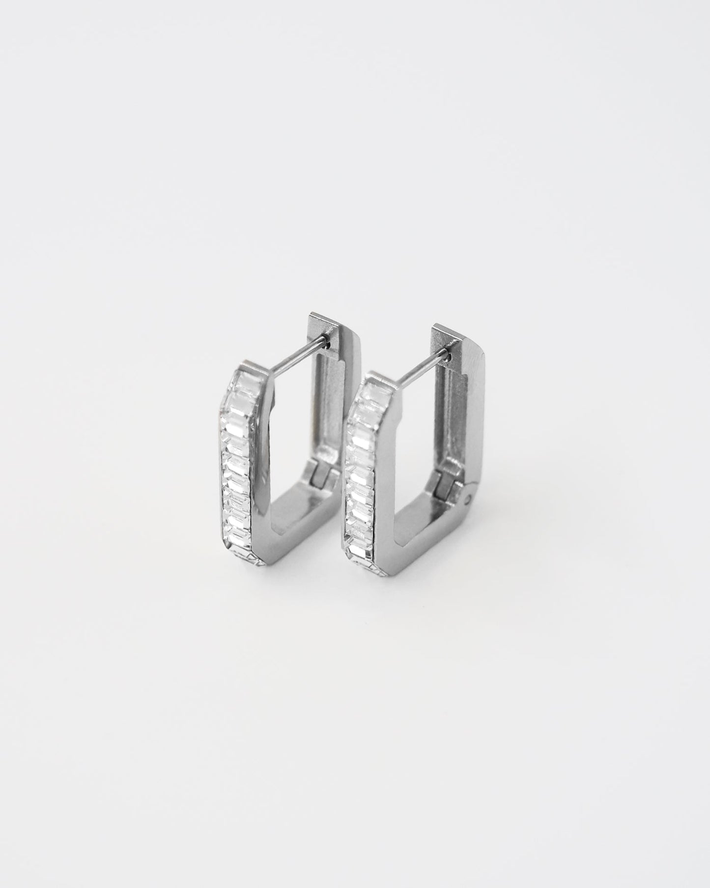 Sleek Earrings (Silver)