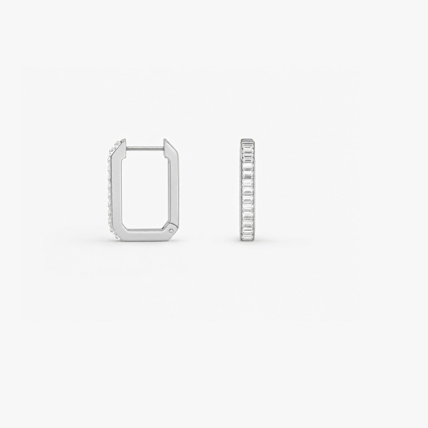 Sleek Earrings (Silver)