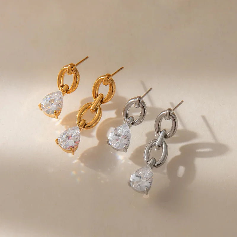 Dahlia Earrings (Silver)