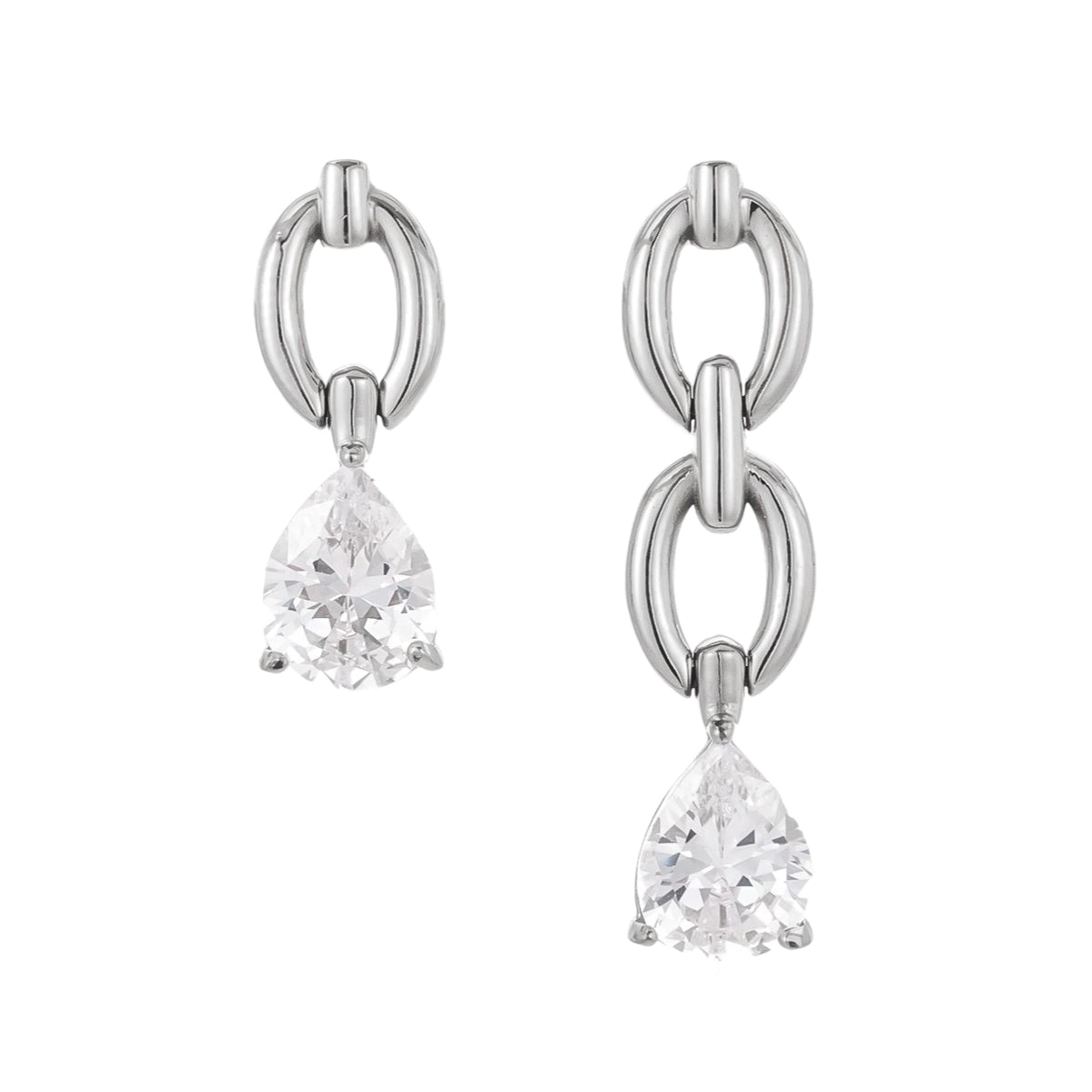 Dahlia Earrings (Silver)