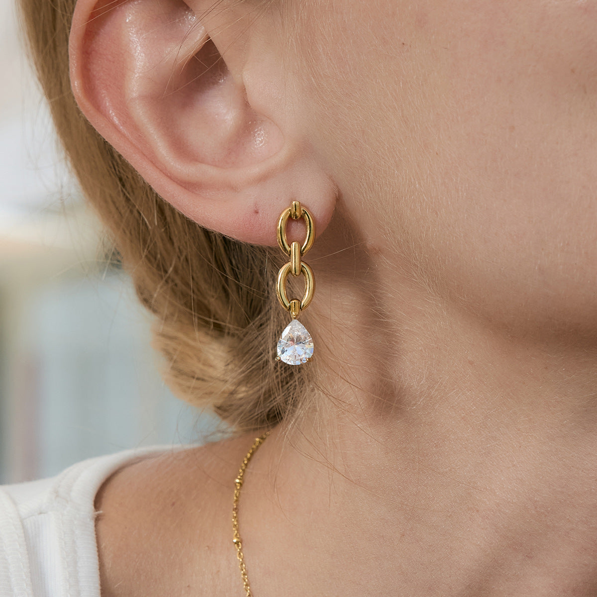 Dahlia Earrings (Gold)