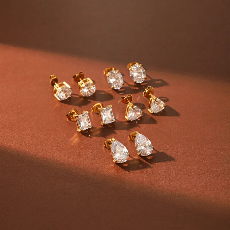 Tiffany Classic Studs (Gold)