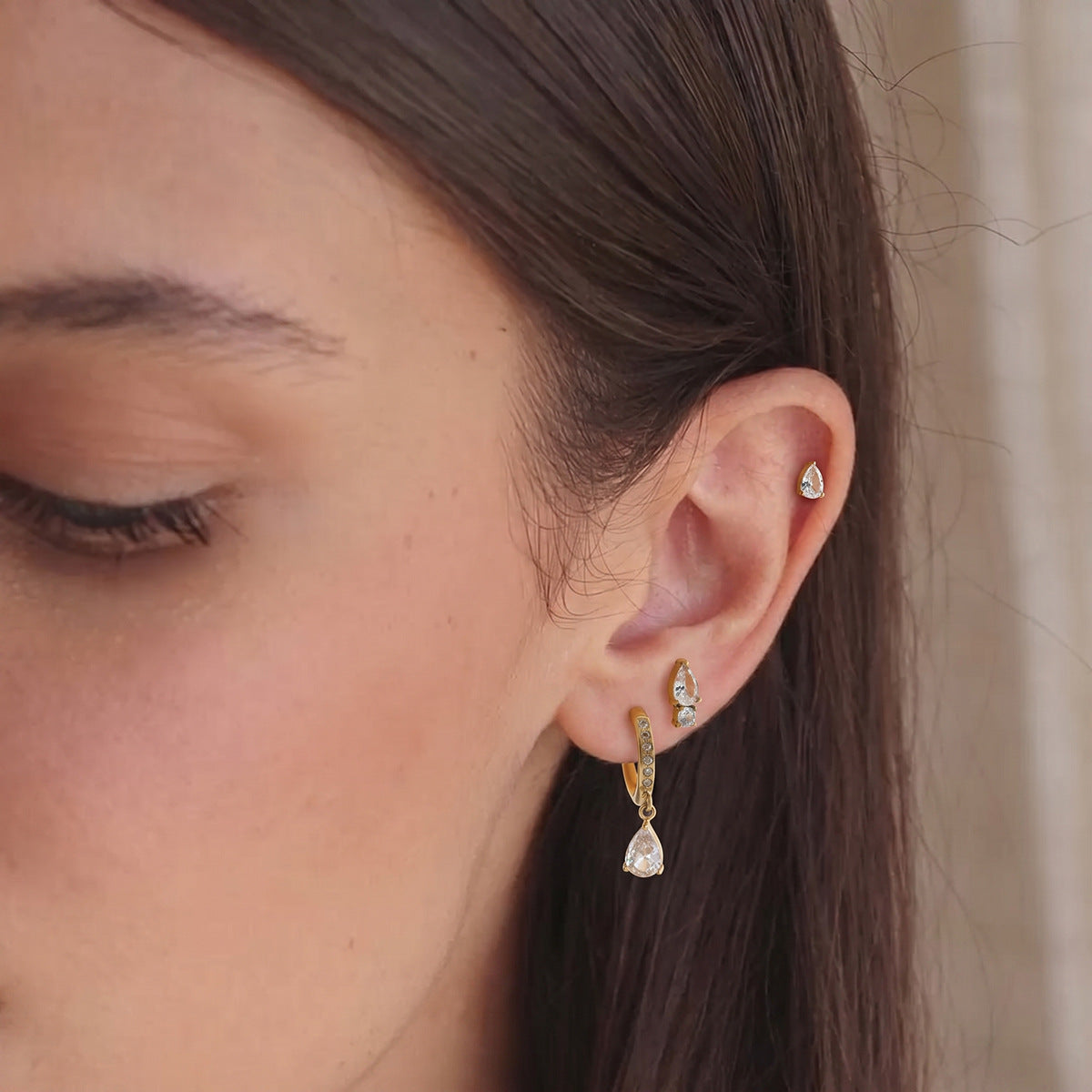 Markle Earrings (Set of 3 pairs)