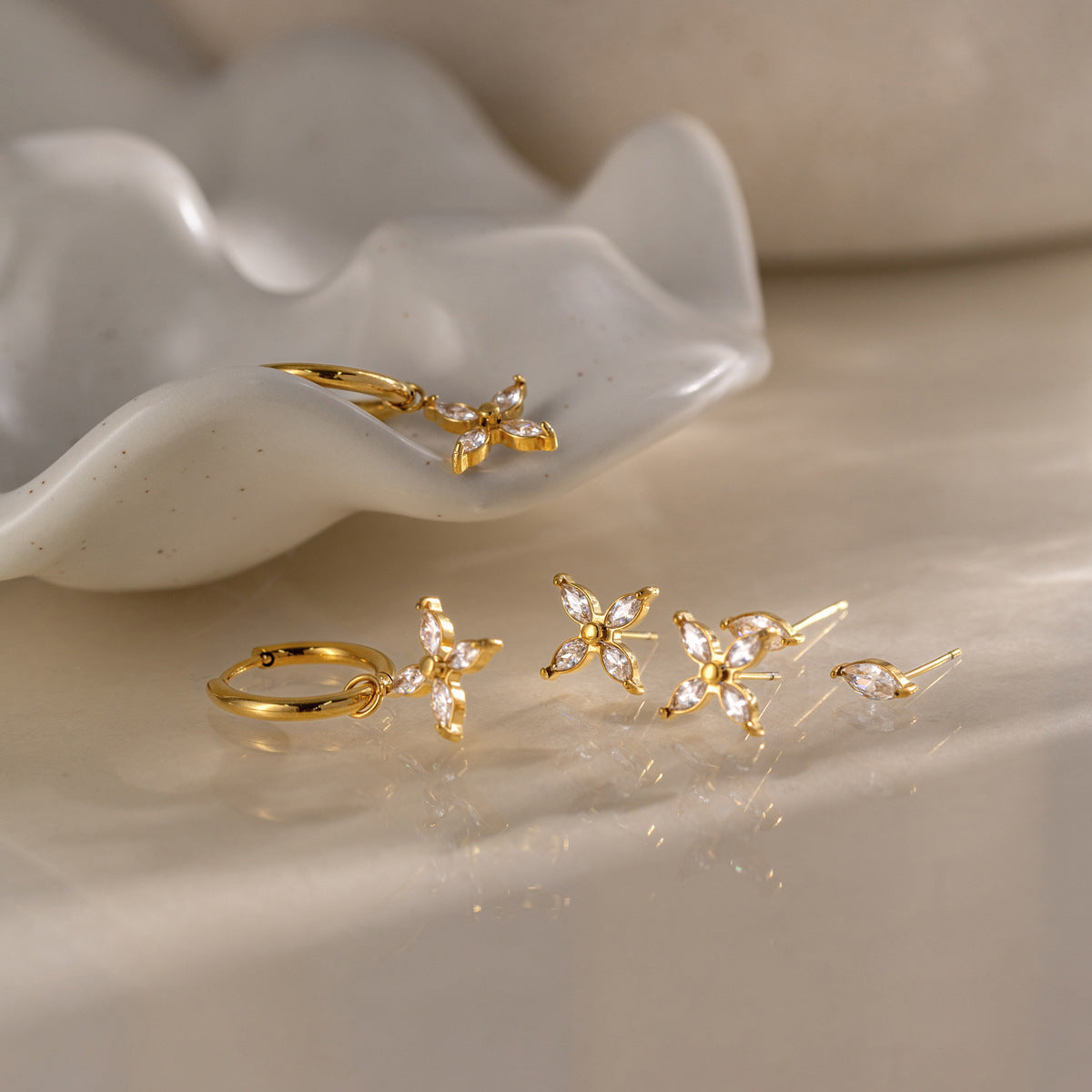Elizabeth Earrings (Set of 3 pairs)
