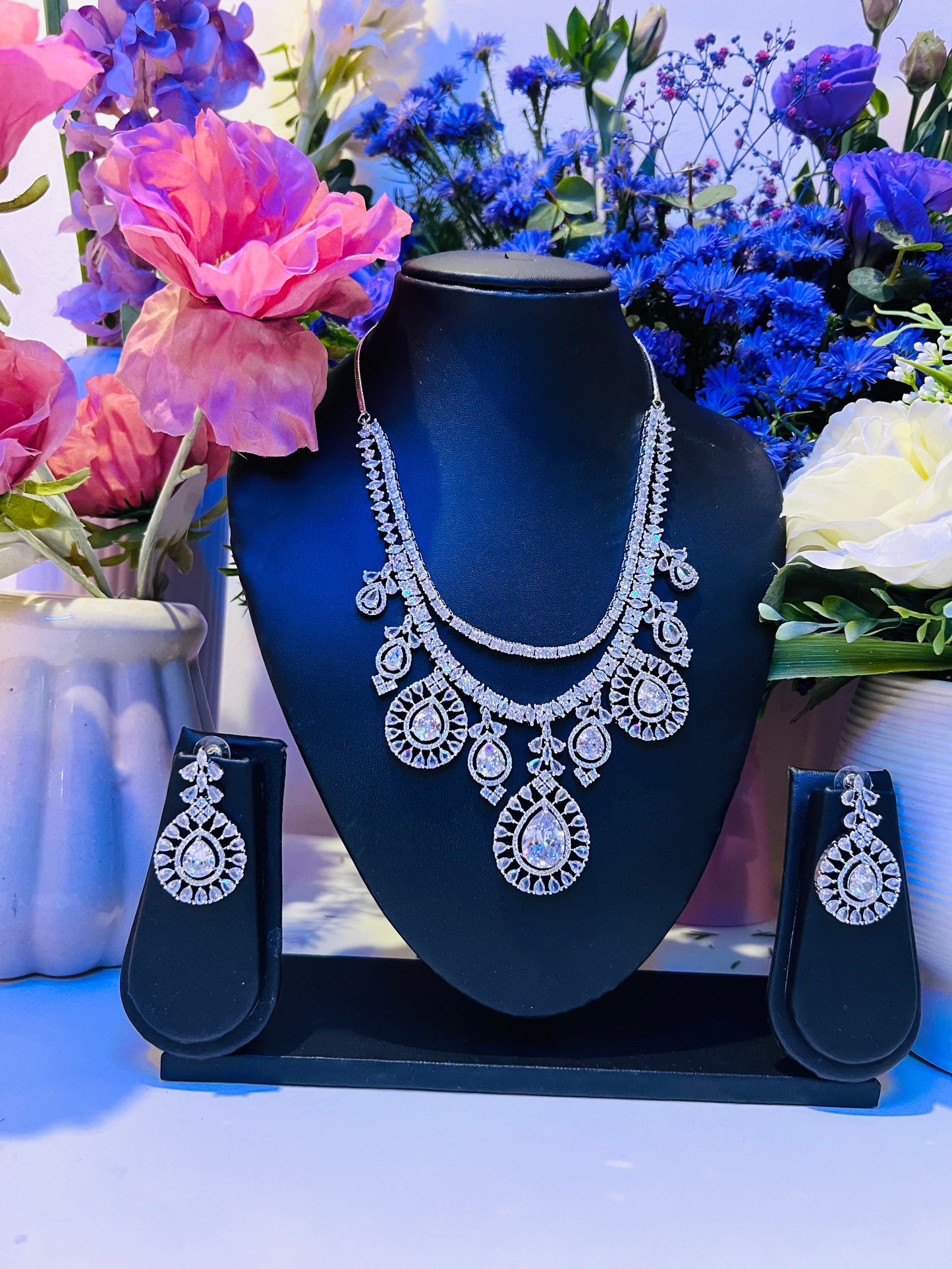 Empress Diamond Set with Earrings