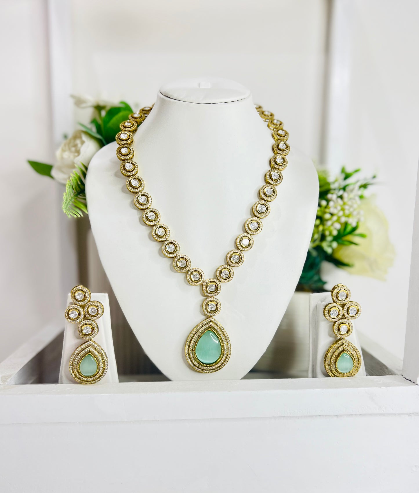 Prestige Polki Set with Earrings