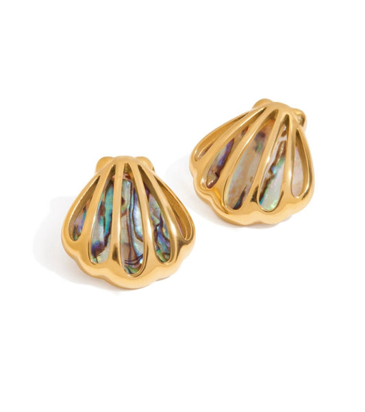 Norah Enchanted Seashell Earrings