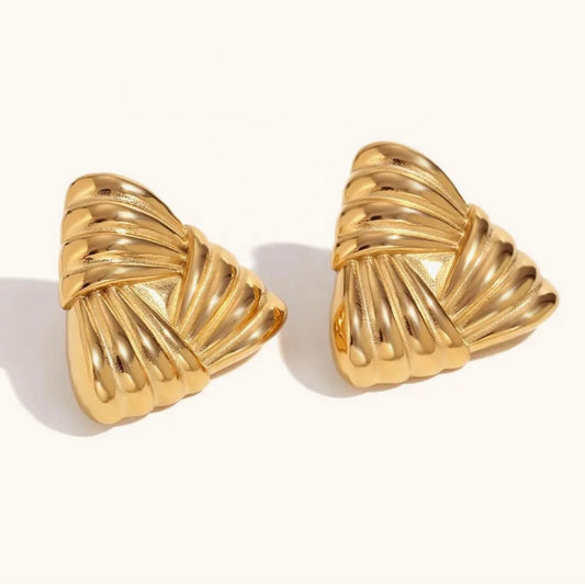 Lumi Triangular Earrings