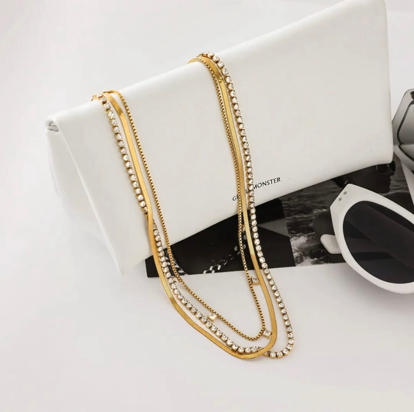 Kourtney 3-layered Necklace